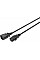 Сетевой кабель DIGITUS C14/M - C13/F, 5м, черный