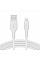Кабель USB-A > Lightning подзарядка/синхронизация Belkin 1м, силиконовый с клипсой, белый
