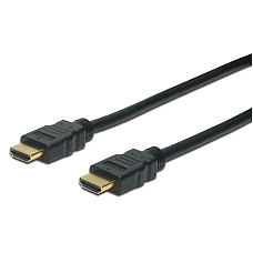 Кабель ASSMANN HDMI High speed + Ethernet (AM/AM) 5.0м, чорний