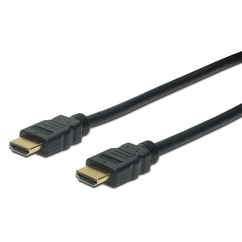 Кабель ASSMANN HDMI High speed + Ethernet (AM/AM) 5.0м, чорний