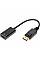 Адаптер DIGITUS DisplayPort > HDMI (M/F), Ultra HD, активный