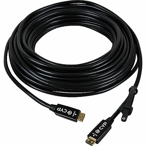 Кабель HDMI, Cypress CBL-FH510-010, Активный Оптический, 8K, 10M, Черный