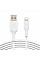 Кабель USB-A > Lightning заряджання/синхронізації Belkin 2м, 12Вт, PVC, білий