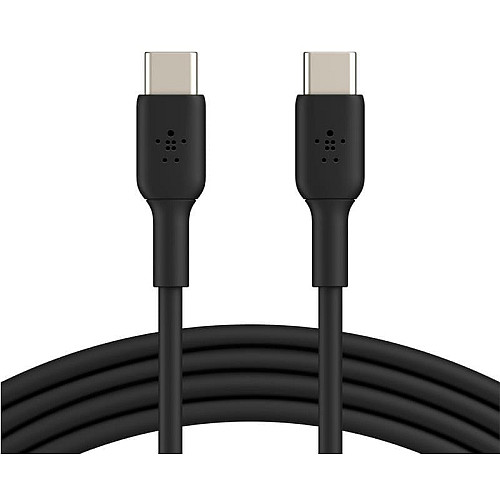 Кабель USB-C > USB-C зарядка/синхронизация Belkin 2м, 60Вт, Type-C, PVC, черный