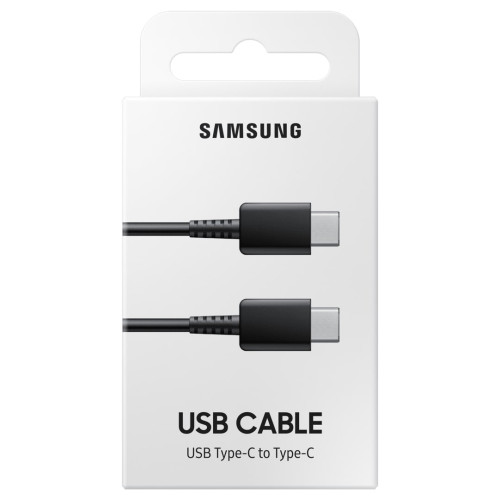 Кабель Samsung USB-C > USB-C заряджання/синхронізації 60Вт PD, 1м, чорний
