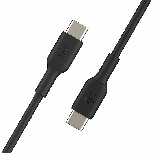 Кабель USB-C > USB-C зарядка/синхронизация Belkin 1м, 60Вт, Type-C, PVC, черный