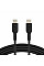 Кабель USB-C > USB-C зарядка/синхронизация Belkin 2м, 60Вт, Type-C, PVC, черный