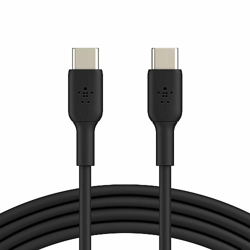 Кабель USB-C > USB-C зарядка/синхронизация Belkin 2м, 60Вт, Type-C, PVC, черный
