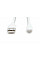 Кабель DIGITUS USB-A > Lightning зарядка/синхронизация, USB 2.0, 12W, силиконовый, 1м, белый