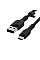 Кабель USB-A > USB-C зарядка/синхронизация Belkin 3м, 15Вт, Type-C, силиконовый с клипсой, черный