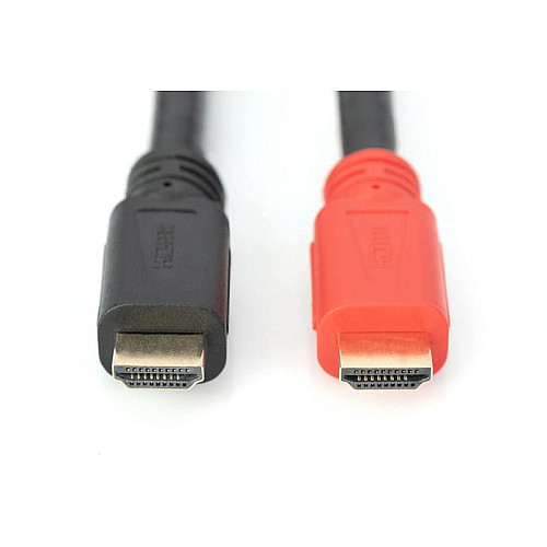 Кабель DIGITUS HDMI (M/M), 4K, High speed, активный, 20м, черный