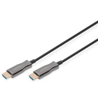 Кабель DIGITUS HDMI UHD 4K, AOC hybrid-fiber, type A M/M, 15м, чорний