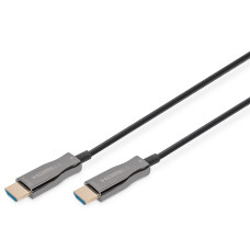Кабель DIGITUS HDMI UHD 4K, AOC hybrid-fiber, type A M/M, 15м, чорний