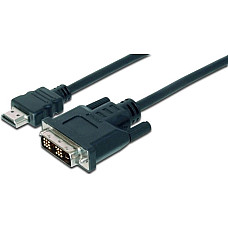 Кабель DIGITUS HDMI > DVI-D (M/M), 2м, чорний