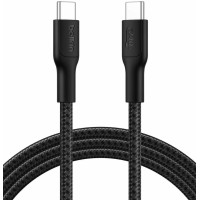 Кабель USB-C > USB-C зарядка/синхронизация Belkin 2м, 240Вт, Type-C, плетеный, черный