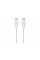 Кабель USB-C > USB-C заряджання/синхронізації 2E 1м, 60Вт Type-C, Glow, білий