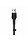 Кабель USB-A > USB-C зарядка/синхронизация Belkin 3м, 15Вт, Type-C, силиконовый с клипсой, черный