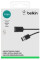 Кабель Belkin USB-A > USB-AF заряджання/синхронізації 1.8м, чорний