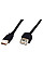 Кабель DIGITUS USB-A (M/F) заряджання/синхронізації, 3м, чорний