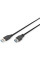 Кабель ASSMANN USB 3.0 (AM/AF) 3.0м, чорний