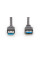 Кабель ASSMANN USB 3.0 (AM/AF) 3.0м, чорний