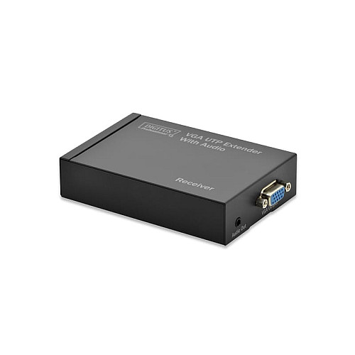 Удлинитель DIGITUS VGA через UTP установлен макс. 1920x1200, 0-70°C, 300 м,