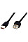 Кабель DIGITUS USB-A (M/F) зарядка/синхронизация, 5м, черный