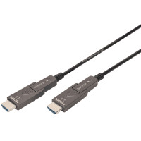 Кабель DIGITUS HDMI (M/M), 4K, AOC, 10м, чорний