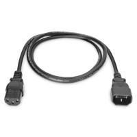 Кабель живлення DIGITUS C13 > C14, 1.2м, чорний
