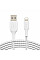 Кабель USB-A > Lightning зарядка/синхронизация Belkin 2м, 12Вт, плетеный, белый