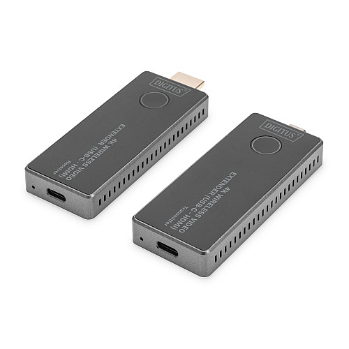 Бездротовий подовжувач DIGITUS USB-C > HDMI, 4K UHD, 30 м