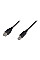 Кабель DIGITUS USB-A > USB-B синхронізації, 1.8м, чорний