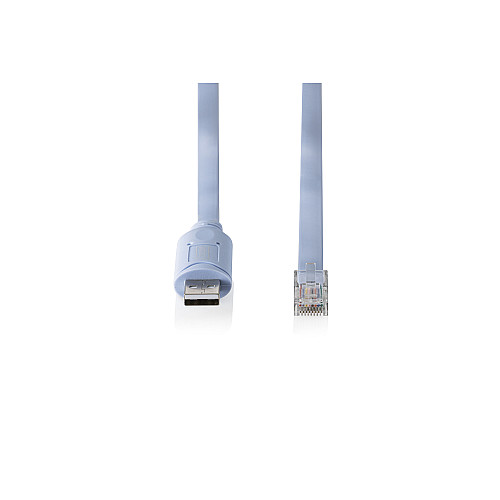 Адаптер DIGITUS USB 2.0 > RJ45 (M/M), FT232RNL, 1.8m