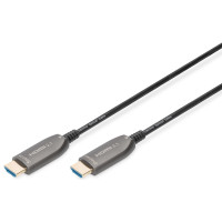 Кабель DIGITUS HDMI UHD 8K, AOC hybrid-fiber, type A M/M, 10м, чорний