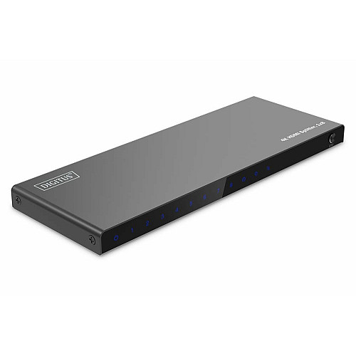 Відеосплітер DIGITUS HDMI (INx1 - OUTx8), 4K