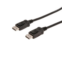 Кабель DIGITUS DisplayPort (M/M), 2м, черный