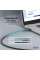 Кабель DIGITUS USB-C заряджання/синхронізації, USB 3.2 Gen 2, 10G, 100W, 4K, силіконовий, 1м, чорний