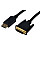 Кабель DIGITUS DisplayPort > DVI-D (M/M), 2м, чорний