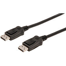 Кабель DIGITUS DisplayPort (AM/AM), 1м, чорний