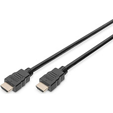 Кабель DIGITUS HDMI (M/M), High speed/Ethernet, 5м, чорний