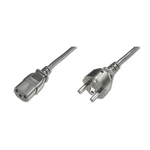 Кабель живлення DIGITUS Schuko > C13, 1.8м, чорний