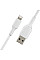 Кабель USB-A > Lightning заряджання/синхронізації Belkin 1м, 12Вт, PVC, білий