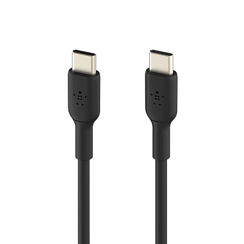 Кабель USB-C > USB-C зарядка/синхронизация Belkin 2м, 60Вт, Type-C, PVC, черный