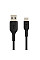 Кабель USB-A > USB-C заряджання/синхронізації Belkin 0.15м, 15Вт, Type-C, PVC, чорний