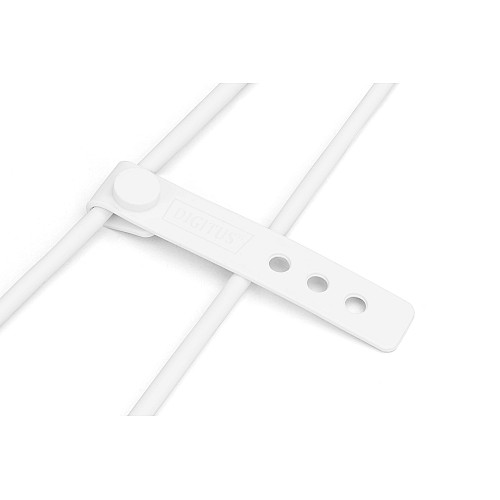 Кабель DIGITUS USB-A > USB-C зарядка/синхронизация, USB 2.0, 60W, силиконовый, 2м, белый