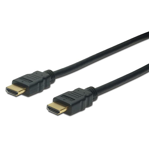 Кабель DIGITUS HDMI (M/M), High speed/Ethernet, 10м, черный