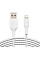 Кабель USB-A > Lightning зарядка/синхронизация Belkin 2м, 12Вт, плетеный, белый