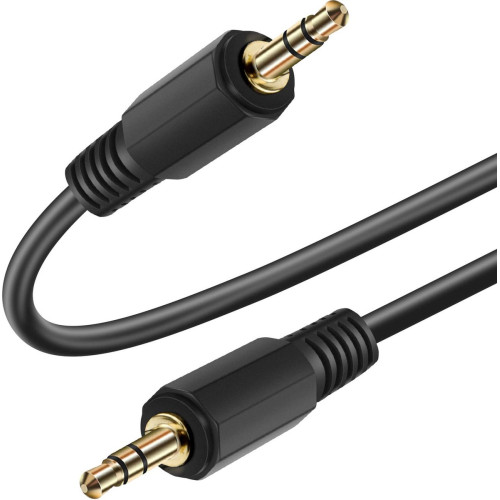 Кабель Belkin jack 3.5 > jack 3.5 (M/M) 1м, чорний