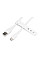 Кабель DIGITUS USB-A > USB-C зарядка/синхронизация, USB 2.0, 60W, силиконовый, 2м, белый