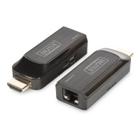 Набор мини-удлинителей DIGITUS HDMI, Full HD, 1080p 50м, CAT 6/6A/7, питание через кабель Micro USB, 50м